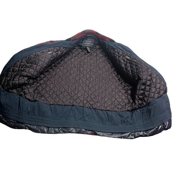 VTG Abercrombie & Fitch Mackinaw Plaid Hunting Jacket Wool Mens Large MHT-119a - Picture 7 of 13